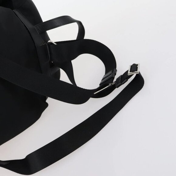 PRADA Backpack Nylon Black Silver Auth 145074 - Picture 8 of 16
